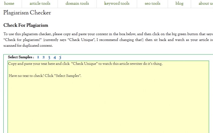 Best article plagiarism checker