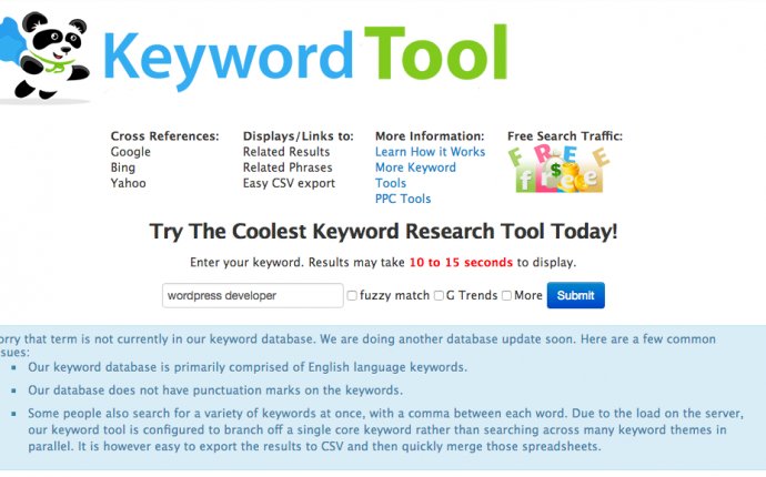 SEO Book Keyword Tool | Web Savvy Marketing