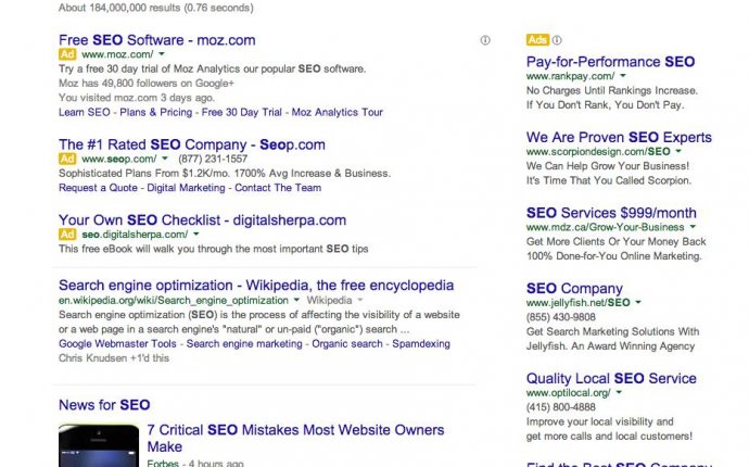 Improve SEO of Website