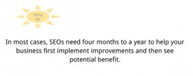 Google says SEO takes 4-12 months