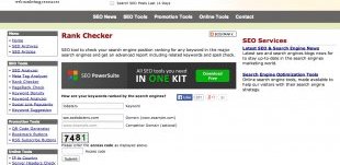 keyword rank checking tools