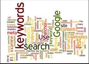 Keyword tag cloud