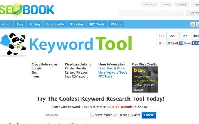 Keyword Tools for SEO
