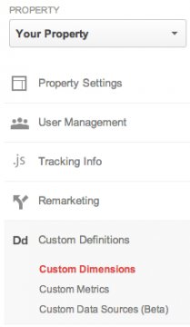property-admin-custom-dimensions